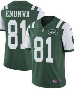 Nike New York Jets #81 Quincy Enunwa Green Team Color Men's Stitched NFL Vapor Untouchable Limited Jersey Men's