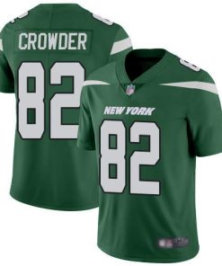 Nike New York Jets #82 Jamison Crowder Green Team Color Men's Stitched NFL Vapor Untouchable Limited Jersey Men's