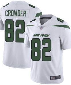 Nike New York Jets #82 Jamison Crowder White Men's Stitched NFL Vapor Untouchable Limited Jersey Men's