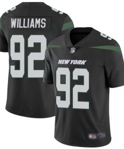 Nike New York Jets #92 Leonard Williams Black Alternate Men's Stitched NFL Vapor Untouchable Limited Jersey Men's