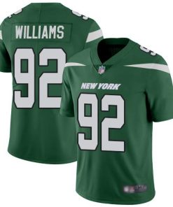 Nike New York Jets #92 Leonard Williams Green Team Color Men's Stitched NFL Vapor Untouchable Limited Jersey Men's