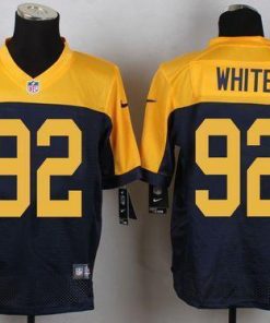 Nike Packers #92 Reggie White Navy Blue Alternate Men's Stitched NFL New Elite Jersey