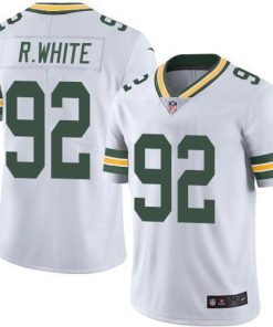 Nike Packers #92 Reggie White White Men's Stitched NFL Vapor Untouchable Limited Jersey