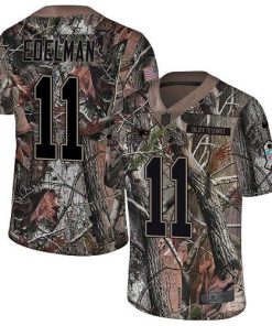 Nike Patriots #11 Julian Edelman Camo Men's Stitched NFL Limited Rush Realtree Jersey