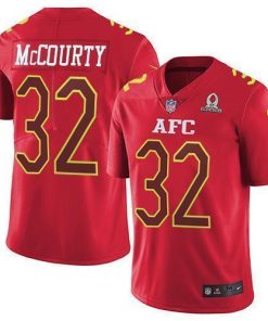 Nike Patriots #32 Devin McCourty Red Men's Stitched NFL Limited AFC 2017 Pro Bowl Jersey