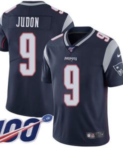 Nike Patriots #9 Matt Judon Navy Blue Team Color Men's Stitched NFL 100th Season Vapor Limited Jersey