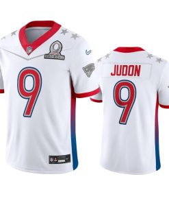 Nike Patriots #9 Matthew Judon Men's NFL 2022 AFC Pro Bowl Game Jersey White