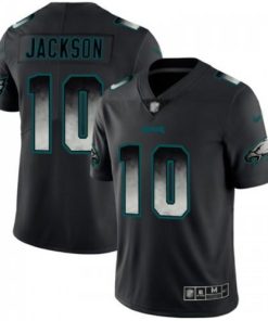 Nike Philadelphia Eagles #10 DeSean Jackson Black Men's Stitched NFL Vapor Untouchable Limited Smoke Fashion Jersey Men's