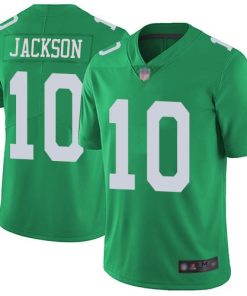 Nike Philadelphia Eagles #10 DeSean Jackson Green Men's Stitched NFL Limited Rush Jersey Men's