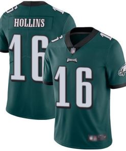 Nike Philadelphia Eagles #16 Mack Hollins Midnight Green Team Color Men's Stitched NFL Vapor Untouchable Limited Jersey Men's