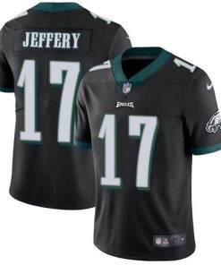 Nike Philadelphia Eagles #17 Alshon Jeffery Black Alternate Men's Stitched NFL Vapor Untouchable Limited Jersey Men's