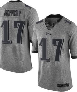 Nike Philadelphia Eagles #17 Alshon Jeffery Gray Men's Stitched NFL Limited Gridiron Gray Jersey Men's