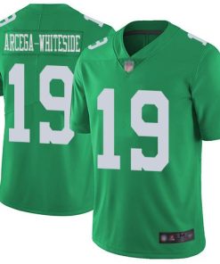 Nike Philadelphia Eagles #19 JJ Arcega-Whiteside Green Men's Stitched NFL Limited Rush Jersey Men's