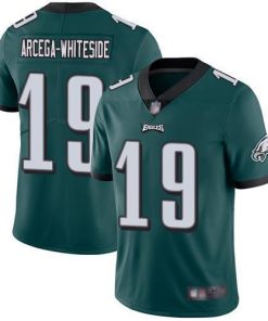 Nike Philadelphia Eagles #19 JJ Arcega-Whiteside Midnight Green Team Color Men's Stitched NFL Vapor Untouchable Limited Jersey Men's
