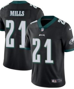 Nike Philadelphia Eagles #21 Jalen Mills Black Alternate Men's Stitched NFL Vapor Untouchable Limited Jersey Men's