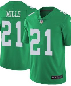 Nike Philadelphia Eagles #21 Jalen Mills Green Men's Stitched NFL Limited Rush Jersey Men's