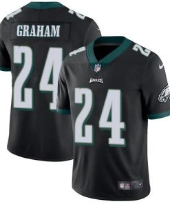 Nike Philadelphia Eagles #24 Corey Graham Black Alternate Men's Stitched NFL Vapor Untouchable Limited Jersey Men's