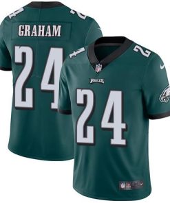 Nike Philadelphia Eagles #24 Corey Graham Midnight Green Team Color Men's Stitched NFL Vapor Untouchable Limited Jersey Men's