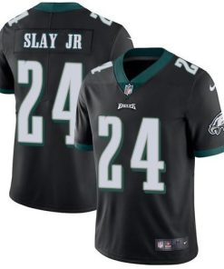 Nike Philadelphia Eagles #24 Darius Slay Jr Black Alternate Men's Stitched NFL Vapor Untouchable Limited Jersey Men's