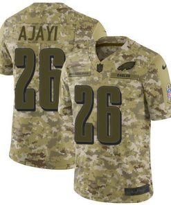 Nike Philadelphia Eagles #26 Jay Ajayi Camo Men's Stitched NFL Limited 2018 Salute To Service Jersey Men's