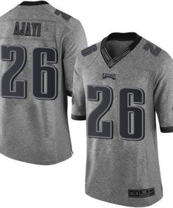 Nike Philadelphia Eagles #26 Jay Ajayi Gray Men's Stitched NFL Limited Gridiron Gray Jersey Men's
