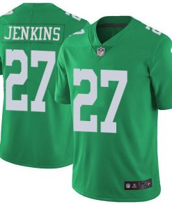 Nike Philadelphia Eagles #27 Malcolm Jenkins Green Men's Stitched NFL Limited Rush Jersey Men's