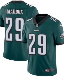Nike Philadelphia Eagles #29 Avonte Maddox Midnight Green Team Color Men's Stitched NFL Vapor Untouchable Limited Jersey Men's
