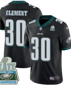 Nike Philadelphia Eagles #30 Corey Clement Black Alternate Super Bowl LII Champions Youth Stitched NFL Vapor Untouchable Limited Jersey Youth