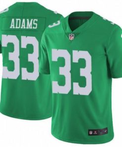 Nike Philadelphia Eagles #33 Josh Adams Green Men's Stitched NFL Limited Rush Jersey Men's