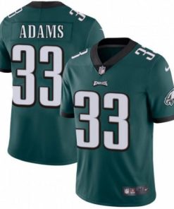 Nike Philadelphia Eagles #33 Josh Adams Midnight Green Team Color Men's Stitched NFL Vapor Untouchable Limited Jersey Men's