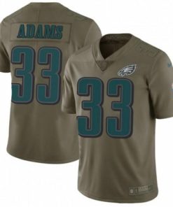 Nike Philadelphia Eagles #33 Josh Adams Olive Men's Stitched NFL Limited 2017 Salute To Service Jersey Men's