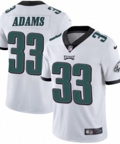 Nike Philadelphia Eagles #33 Josh Adams White Men's Stitched NFL Vapor Untouchable Limited Jersey Men's