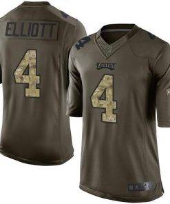 Nike Philadelphia Eagles #4 Jake Elliott Green Men's Stitched NFL Limited 2015 Salute To Service Jersey Men's