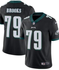 Nike Philadelphia Eagles #79 Brandon Brooks Black Alternate Men's Stitched NFL Vapor Untouchable Limited Jersey Men's