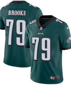Nike Philadelphia Eagles #79 Brandon Brooks Midnight Green Team Color Men's Stitched NFL Vapor Untouchable Limited Jersey Men's