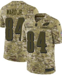 Nike Philadelphia Eagles #84 Greg Ward Jr. Camo Men's Stitched NFL Limited 2018 Salute To Service Jersey Men's