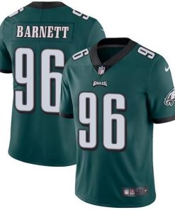 Nike Philadelphia Eagles #96 Derek Barnett Midnight Green Team Color Men's Stitched NFL Vapor Untouchable Limited Jersey Men's