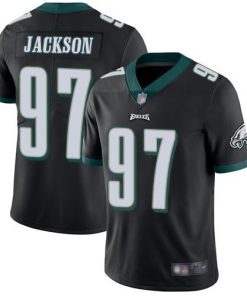 Nike Philadelphia Eagles #97 Malik Jackson Black Alternate Men's Stitched NFL Vapor Untouchable Limited Jersey Men's