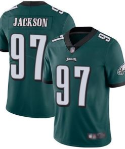 Nike Philadelphia Eagles #97 Malik Jackson Midnight Green Team Color Men's Stitched NFL Vapor Untouchable Limited Jersey Men's