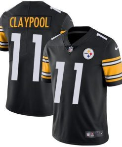 Nike Pittsburgh Steelers #11 Chase Claypool Black Team Color Men's Stitched NFL Vapor Untouchable Limited Jersey Men's