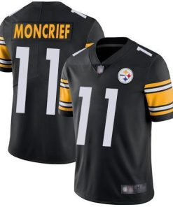 Nike Pittsburgh Steelers #11 Donte Moncrief Black Team Color Men's Stitched NFL Vapor Untouchable Limited Jersey Men's