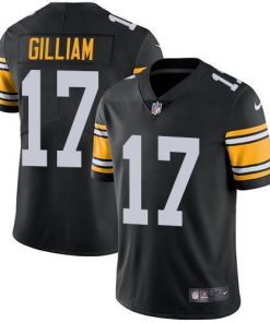 Nike Pittsburgh Steelers #17 Joe Gilliam Black Alternate Men's Stitched NFL Vapor Untouchable Limited Jersey Men's