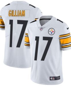 Nike Pittsburgh Steelers #17 Joe Gilliam White Men's Stitched NFL Vapor Untouchable Limited Jersey Men's