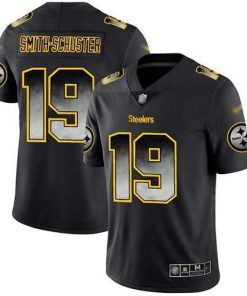Nike Pittsburgh Steelers #19 JuJu Smith-Schuster Black Men's Stitched NFL Vapor Untouchable Limited Smoke Fashion Jersey Men's