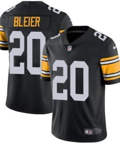 Nike Pittsburgh Steelers #20 Rocky Bleier Black Alternate Men's Stitched NFL Vapor Untouchable Limited Jersey Men's