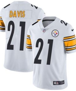 Nike Pittsburgh Steelers #21 Sean Davis White Men's Stitched NFL Vapor Untouchable Limited Jersey Men's