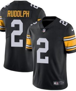 Nike Pittsburgh Steelers #2 Mason Rudolph Black Alternate Men's Stitched NFL Vapor Untouchable Limited Jersey Men's