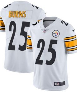 Nike Pittsburgh Steelers #25 Artie Burns White Men's Stitched NFL Vapor Untouchable Limited Jersey Men's