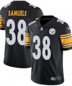Nike Pittsburgh Steelers #38 Jaylen Samuels Black Team Color Men's Stitched NFL Vapor Untouchable Limited Jersey Men's