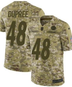 Nike Pittsburgh Steelers #48 Bud Dupree Camo Men's Stitched NFL Limited 2018 Salute To Service Jersey Men's
